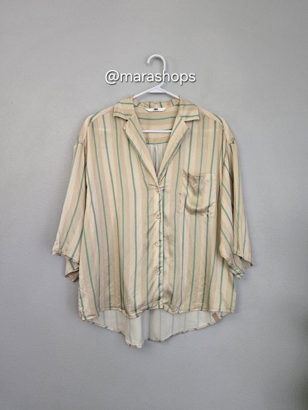Lunya Washable Silk Relaxed Button Up Short Set - Picture 3 of 10